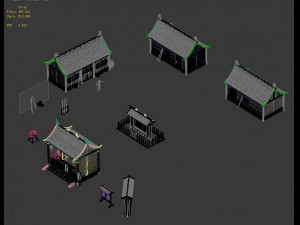 medium city - government government 01 Modelo 3D