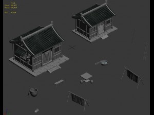 medium - sized city 3D 模型