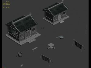 medium - sized city 3D Model