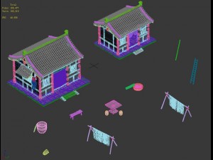 medium - sized city 3D 模型