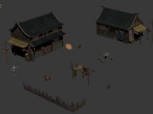 medium city - residential 3 3D 模型
