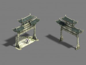medium city - arch 3Dモデル