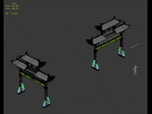 medium city - arch 3D Model