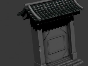 medium city - entrance 3D Model