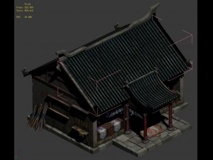 medium city - pharmacy Modelo 3D