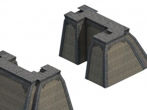 game model - chinese ancient architecture Modello 3D
