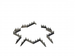 game model - ancient chinese tower Modelo 3D