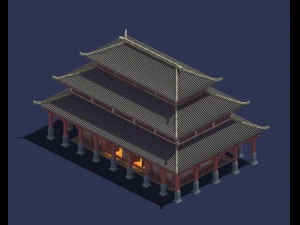 china - palace basilica 3D Model