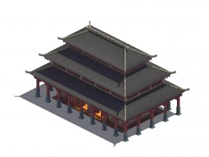 china - palace basilica 3D Model