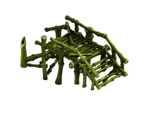 bamboo - broken bridge 3D Модель