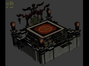 main city - arena 3D 모델