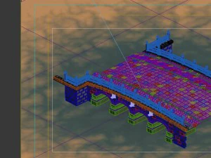 the main city - stone bridge 3D Model
