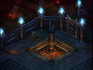 main city yamen dungeon interior 3D Model
