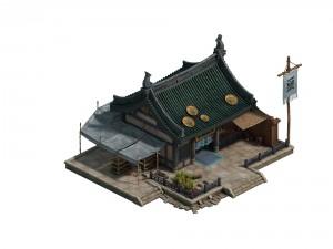 the main city - pharmacies 3D Model
