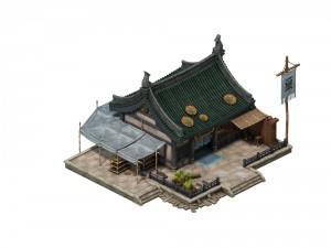 the main city - pharmacies 3D-Modell
