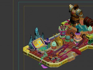 equipment stalls 3Dモデル