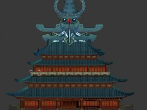 3d selection interface - architecture 3D Model