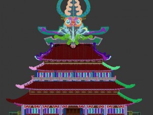 3d selection interface - architecture 3D-Modell