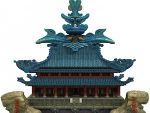 3d selection - interface building 3D Model