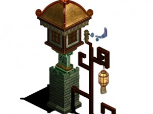 baoguangge - lighthouse Modèle 3D