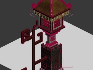 baoguangge - lighthouse Modèle 3D