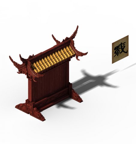 contest ring - bulletin board 3D Model .c4d .max .obj .3ds .fbx .stl .blend 