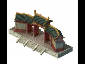 escort - gate 032 3D Model