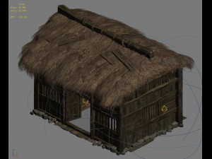 tribe - house 032 3D Model