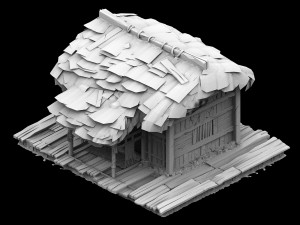 tribe - martial arts 032 3D Model