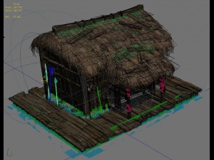 tribe - martial arts 032 3D Model