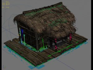 tribe - martial arts 032 3D Model