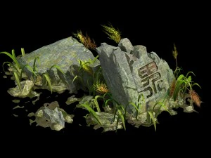 grassland - boundary 3D Model