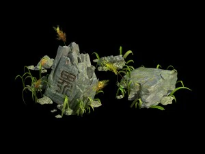 grassland - boundary 3D Model