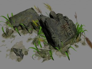 grassland - boundary 3D Model