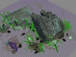 grassland - boundary 3D Model