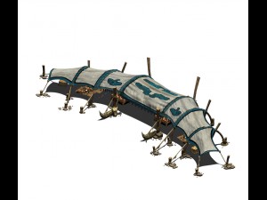 prairie - large tent 02 Modèle 3D
