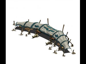 prairie - large tent 02 3D Model