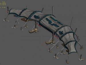 prairie - large tent 02 Modèle 3D