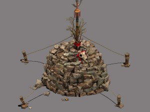 prairie - altar 3D 模型