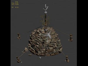 prairie - altar 3D 模型