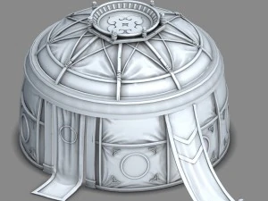 prairie architecture - tent 02 3D Model