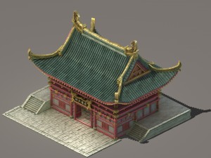 city building - escort 032 3D Model