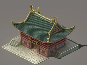 city building - escort 032 3D Model