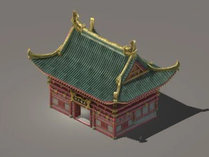 city building - escort 032 3D Model