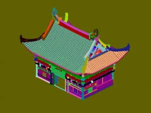 city building - escort 032 3D Model