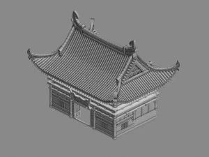 city building - escort 032 3D Model