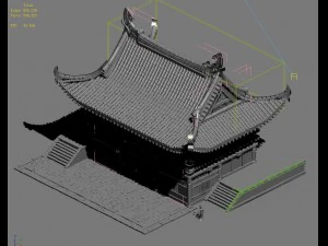 city building - escort 032 3D Model