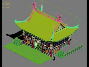 city building - escort 032 3D Model