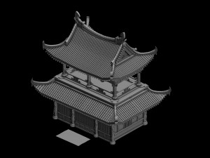 city building - luxury building 3D Model