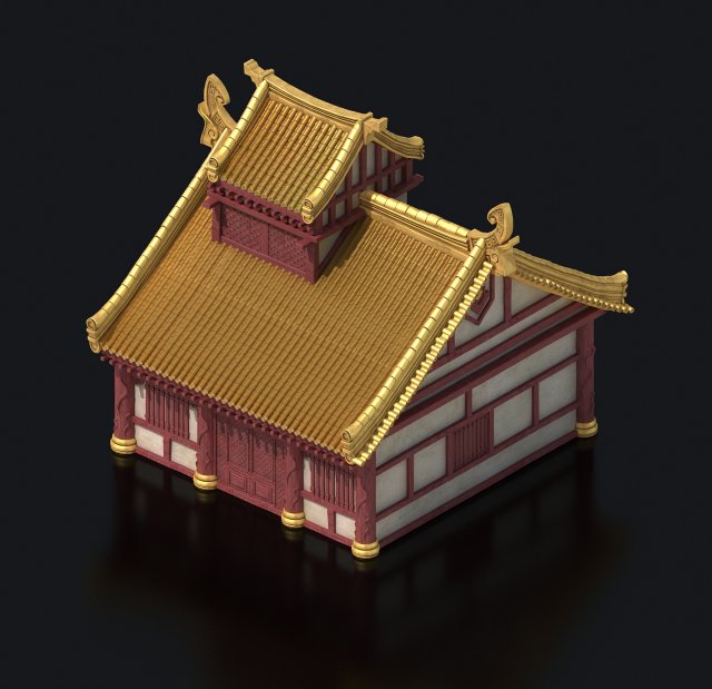 city building - luxury house 03 3D 모델 .c4d .max .obj .3ds .fbx .stl .blend 